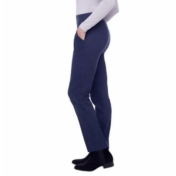 S.C & CO ladies tummy control pull-on pants 1 Blue 1 Black & White XXL - Picture 6 of 14